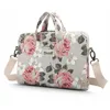 Torba Canvaslife Briefcase na laptopa 15-16'' - biało-różowa